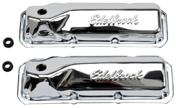 EDELBROCK Ford 302-351C, 2.9" overall height Signature Series Chrome Valve Covers ED4461 Autofit