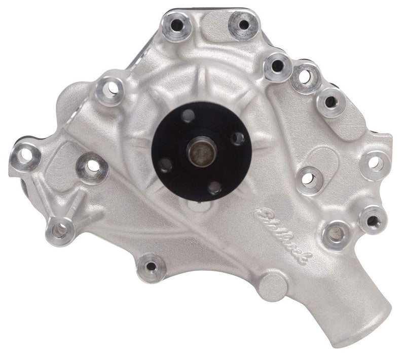 EDELBROCK Ford 302-351W, Left Hand Inlet with back plate, 5/8" pilot shaft Victor Series Aluminium Water Pump ED8843 Autofit