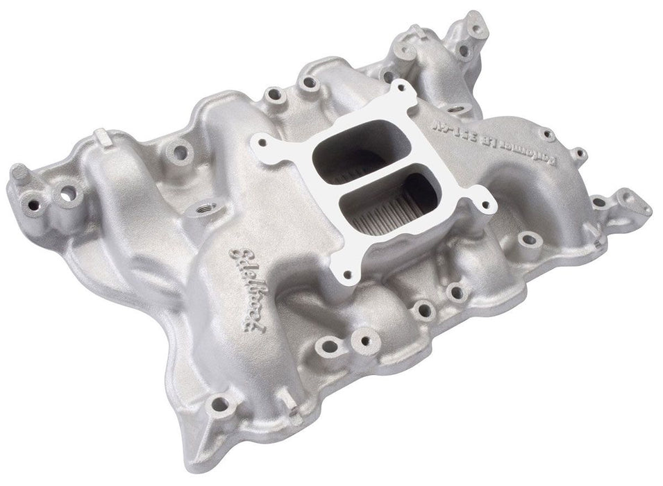 EDELBROCK Ford 351C 4V, Idle - 5500 rpm, Dual Plane, non-EGR Performer 351-4V Intake Manifold ED2665 Autofit