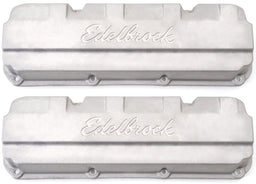 EDELBROCK Ford 351C, with logo, Sand Cast Aluminium Racing Valve Covers ED4267 Autofit