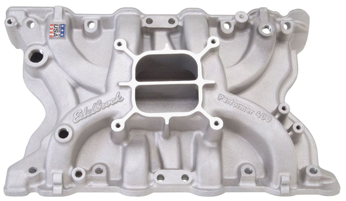 EDELBROCK Ford 351M-400, Idle - 5500 rpm, Dual Plane, non-EGR Performer Intake Manifold ED2171 Autofit