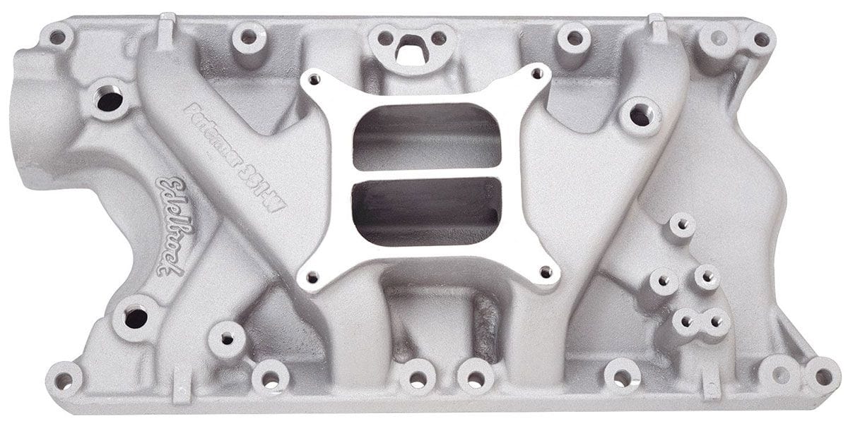 EDELBROCK Ford 351W, Idle - 5500 rpm, Dual Plane, non-EGR Performer Intake Manifold ED2181 Autofit