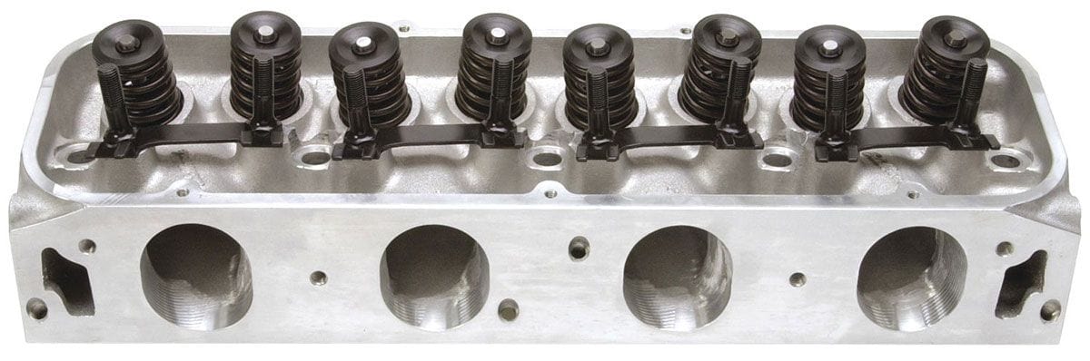 EDELBROCK Ford 429-460, 75cc combustion chambers, 292cc Intake port Performer RPM 460 Cylinder Heads - Single - Complete ED60679 Autofit