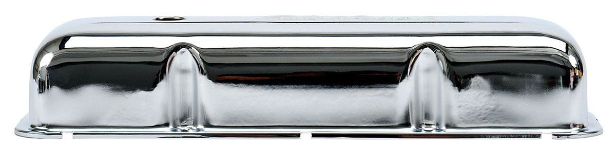 EDELBROCK Ford FE 352-360-390-406-410-427-428 '58-76, 3.9" overall height Signature Series Chrome Valve Covers ED4462 Autofit