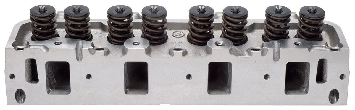 EDELBROCK Ford FE for 390-428 Cobra Jet, 72cc combustion chambers Performer RPM FE Cylinder Heads - Single - Complete ED60069 Autofit
