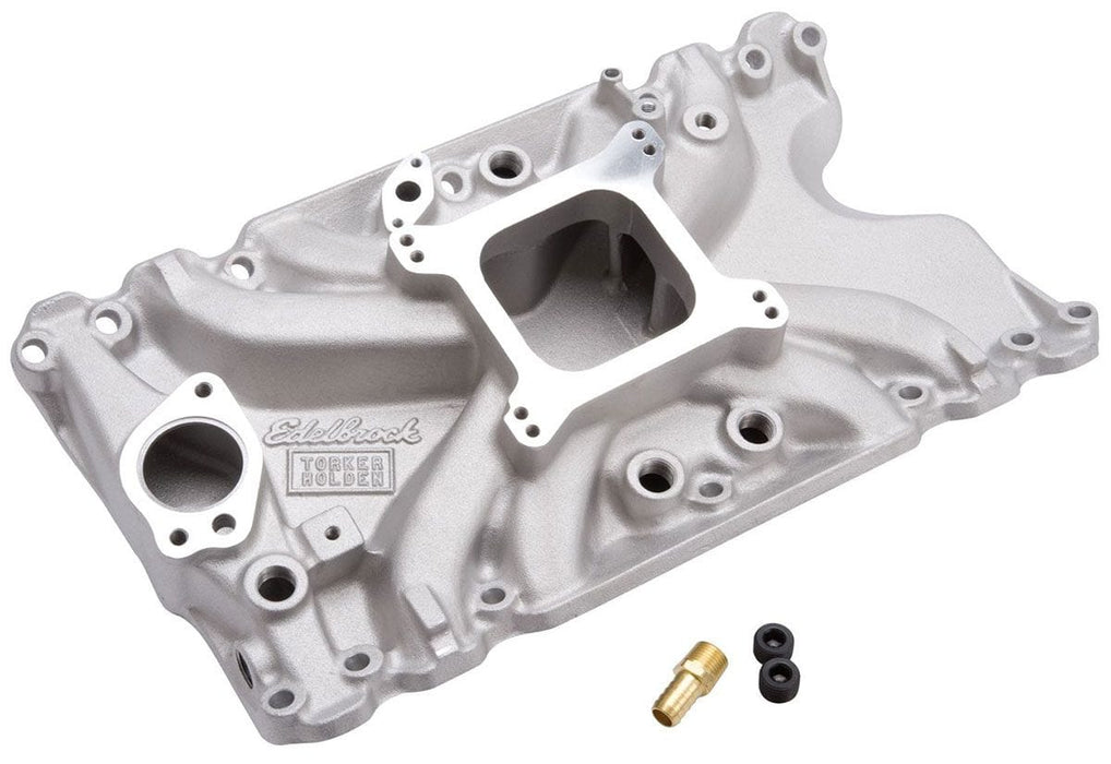EDELBROCK Holden 253-308, Fits Red Cylinder Heads only, 2500-6500 rpm Torker Intake Manifold ED2790 Autofit
