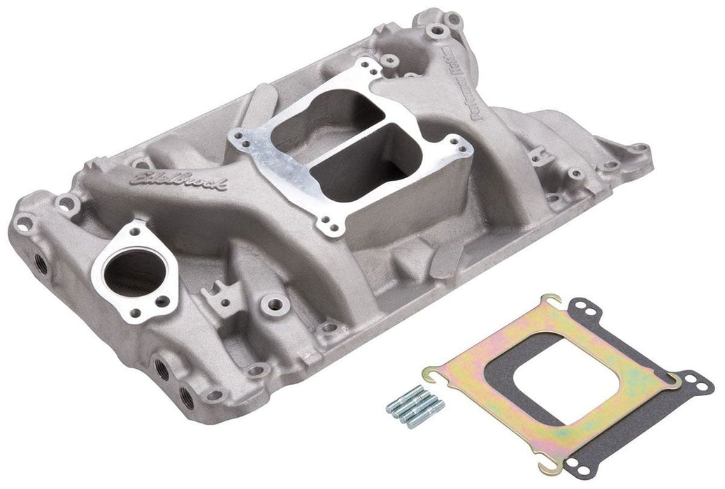 EDELBROCK Holden 253-308, Idle - 5500 rpm, Dual Plane, non-EGR Performer Intake Manifold ED2194 Autofit