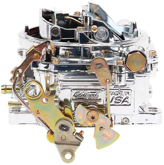EDELBROCK Manual choke, square flange, non-EGR, Endurashine Finish 650 CFM AVS2 Series Carburettor ED19054 Autofit