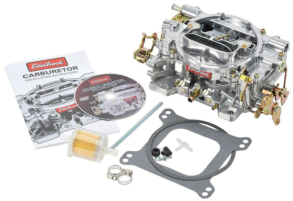 EDELBROCK Manual choke, square flange, non-EGR, High performance street 750 CFM Performer Series Carburettor ED1407 Autofit