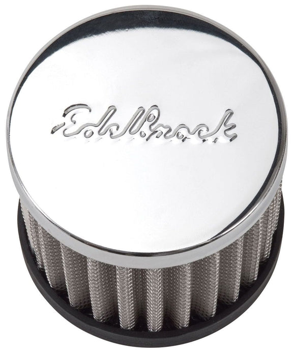 EDELBROCK Push-on style Circle Track Valve Cover Breathers ED4420 Autofit