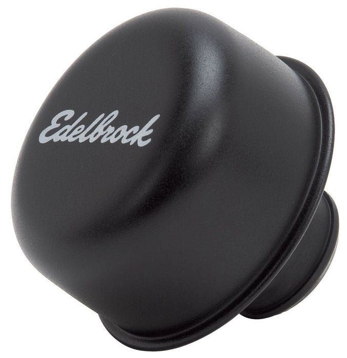 EDELBROCK Round Breather Black Finish Signature Series Valve Cover Breathers ED4403 Autofit