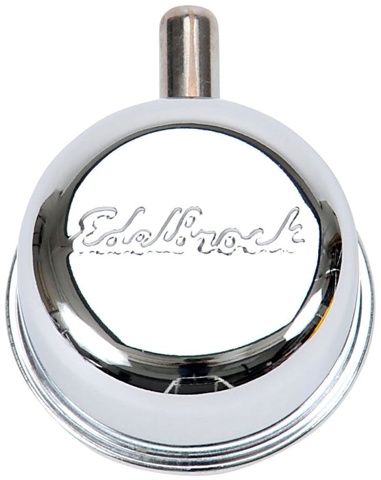 EDELBROCK Round Breather with 90° nipple, Chrome Finish Signature Series Valve Cover Breathers ED4410 Autofit