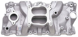 EDELBROCK SB Chevy 1987-95, Idle - 5500 rpm, Dual Plane, non-EGR, canted centre Performer Intake Manifold ED2104 Autofit