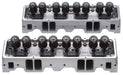 EDELBROCK SB Chevy, 64cc chambers, springs for hydraulic flat tappet & roller c E-210 Cylinder Heads - Pair - Complete ED5085 Autofit