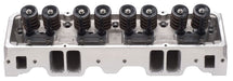 EDELBROCK SB Chevy, 64cc chambers, springs for mechanical flat tappet & roller E-210 Cylinder Heads - Pair - Complete ED5087 Autofit