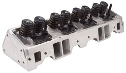 EDELBROCK SB Chevy, 64cc combustion chambers with straight plugs, 185cc Intake Performer RPM Cylinder Heads - Single - Complete ED60899 Autofit