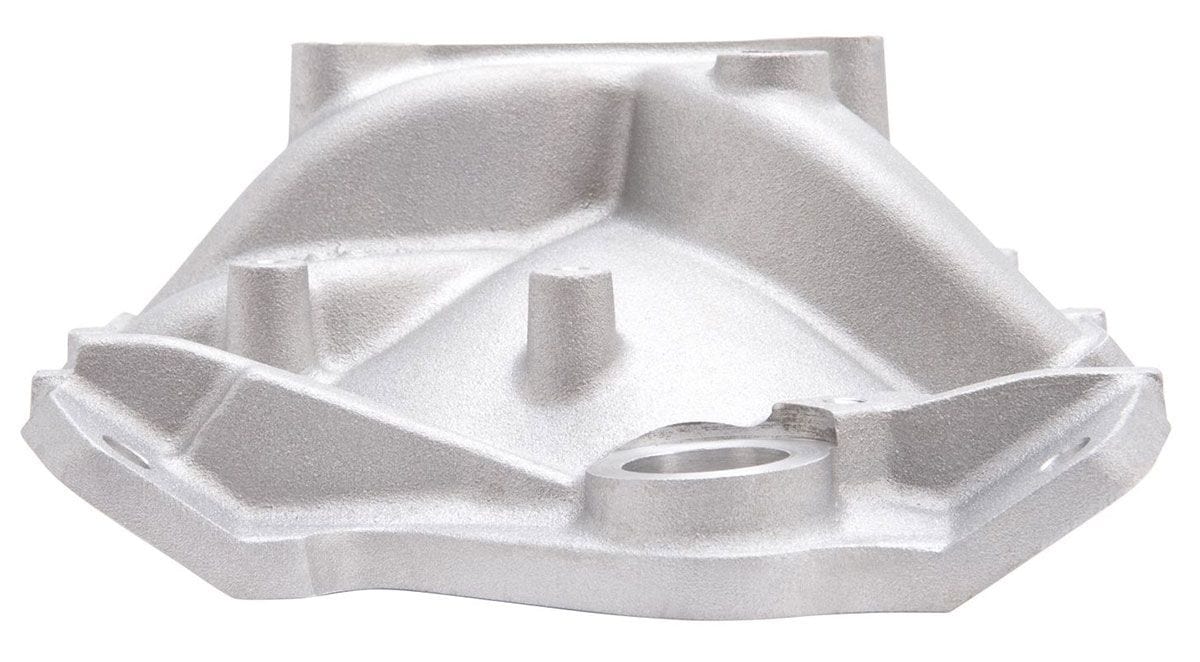 EDELBROCK SB Chevy, Idle - 5500 rpm, Dual Plane, non-EGR, oil fill tube Performer EPS Intake Manifold ED2703 Autofit