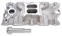 EDELBROCK SB Chevy, Idle - 5500 rpm, Dual Plane, non-EGR, oil fill tube Performer EPS Intake Manifold ED2703 Autofit