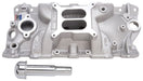 EDELBROCK SB Chevy, Idle - 5500 rpm, Dual Plane, non-EGR, oil fill tube Performer EPS Intake Manifold ED2703 Autofit