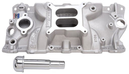 EDELBROCK SB Chevy, Idle - 5500 rpm, Dual Plane, non-EGR, oil fill tube Performer EPS Intake Manifold ED2703 Autofit