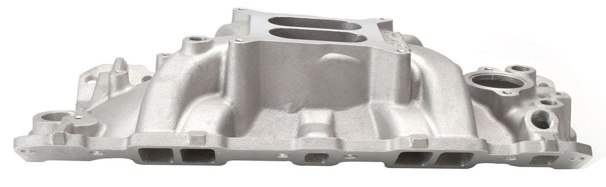 EDELBROCK SB Chevy, Idle - 5500 rpm, Dual Plane, non-EGR Performer EPS Intake Manifold ED2701 Autofit