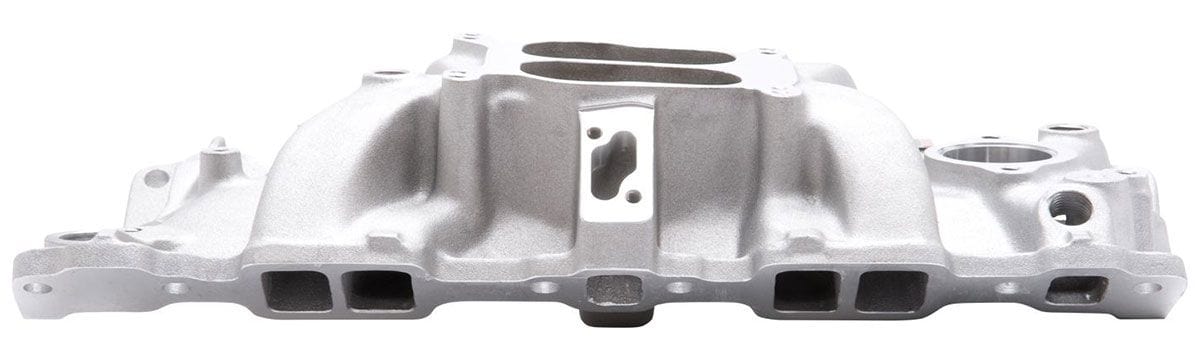 EDELBROCK SB Chevy, Idle to 5500 rpm, Dual Plane, non-EGR Performer Intake Manifold ED2101 Autofit