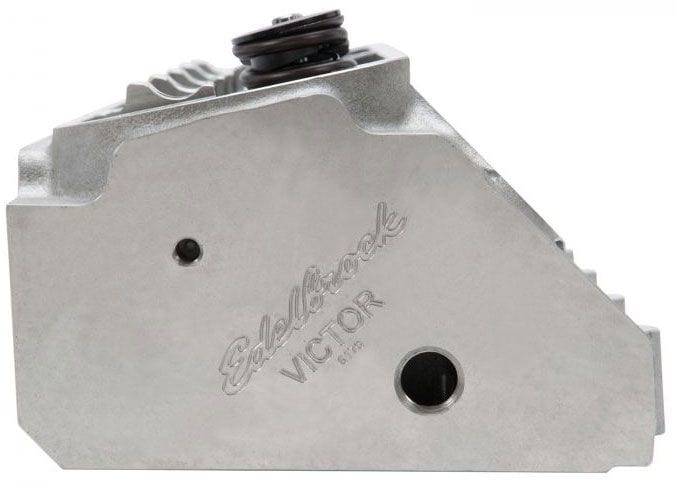 EDELBROCK SB Chrysler, 225cc Intake Ports, 60cc Combustion Chambers Victor Jr. 16° Cylinder Head - Single - Complete ED61729 Autofit