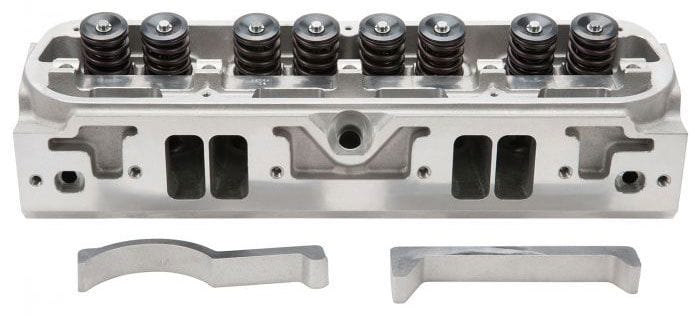 EDELBROCK SB Chrysler, 225cc Intake Ports, 60cc Combustion Chambers Victor Jr. 16° Cylinder Head - Single - Complete ED61729 Autofit