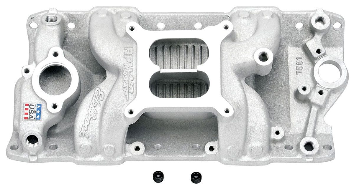 EDELBROCK Small Block Chevy, 1500-6500 rpm RPM Air-Gap Intake Manifold ED7501 Autofit