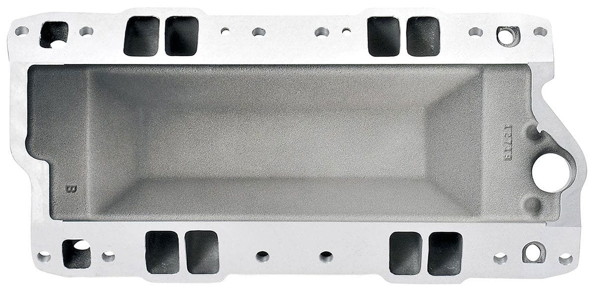 EDELBROCK Small Block Chevy, 1500-6500 rpm RPM Air-Gap Intake Manifold - NASCAR Edition ED75013 Autofit