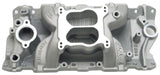 EDELBROCK Small Block Chevy 1987-95 cast iron heads, Idle - 5500 rpm, Dual Plan Performer Air-Gap Intake Manifold ED2604 Autofit