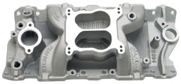 EDELBROCK Small Block Chevy 1987-95 cast iron heads, Idle - 5500 rpm, Dual Plan Performer Air-Gap Intake Manifold ED2604 Autofit
