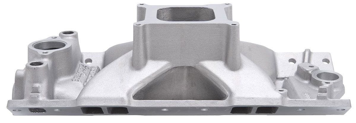 EDELBROCK Small Block Chevy, 3500-8000 rpm, Tall (1" taller) Victor Jr. Intake Manifold ED2999 Autofit