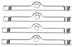 EDELBROCK Small Block Chevy, 4 pieces Chrome Hold-down tab kit ED4404 Autofit