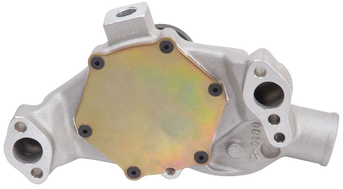 EDELBROCK Small Block Chevy, Short Style Pump for 1971-82 Corvettes 3/4" pilot Victor Series Aluminium Water Pump ED8812 Autofit