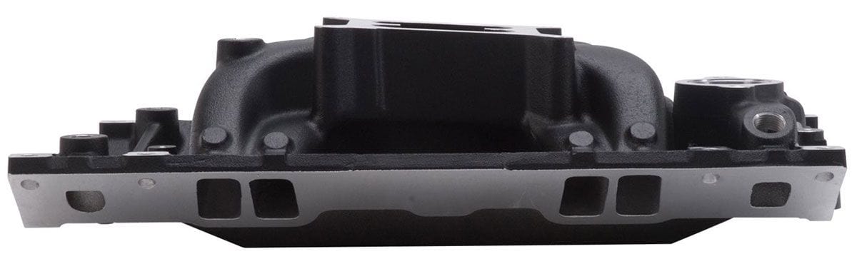 EDELBROCK Small Block Chevy Vortec, 1500-6500 rpm RPM Air-Gap Intake Manifold Black Finish ED75163 Autofit