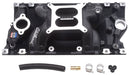 EDELBROCK Small Block Chevy Vortec, 1500-6500 rpm RPM Air-Gap Intake Manifold Black Finish ED75163 Autofit