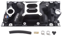 EDELBROCK Small Block Chevy Vortec, 1500-6500 rpm RPM Air-Gap Intake Manifold Black Finish ED75163 Autofit