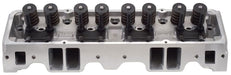EDELBROCK Small Block Chevy, With straight plugs, 185cc Intake Port, 64cc chamb E-Street 185 Cylinder Heads - Pair - Complete ED5089 Autofit
