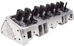 EDELBROCK Small Block Chevy, With straight plugs, 185cc Intake Port, 64cc chamb E-Street 185 Cylinder Heads - Pair - Complete ED5089 Autofit
