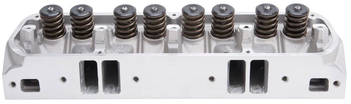 EDELBROCK Small Block Chrysler 340, great torque and horsepower up to 6500 rpm Performer RPM Chrysler 340 Cylinder Heads - Single - Complete ED60179 Autofit