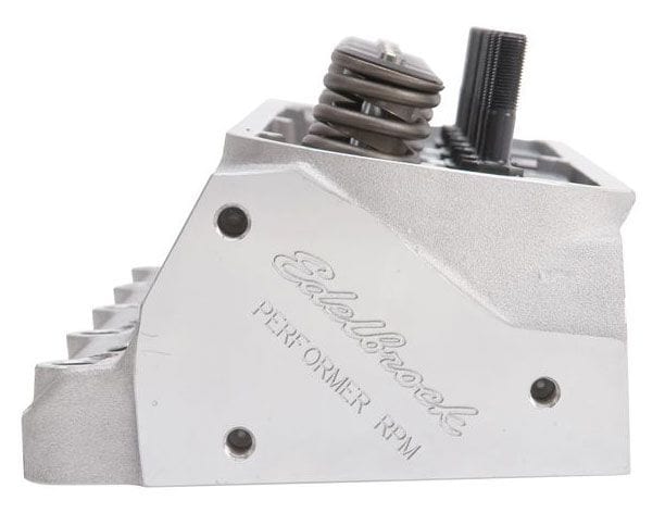 EDELBROCK Small Block Ford, 1.90" Intake valve, great torque and horsepower up Performer RPM Cylinder Heads - Single - Complete ED60229 Autofit