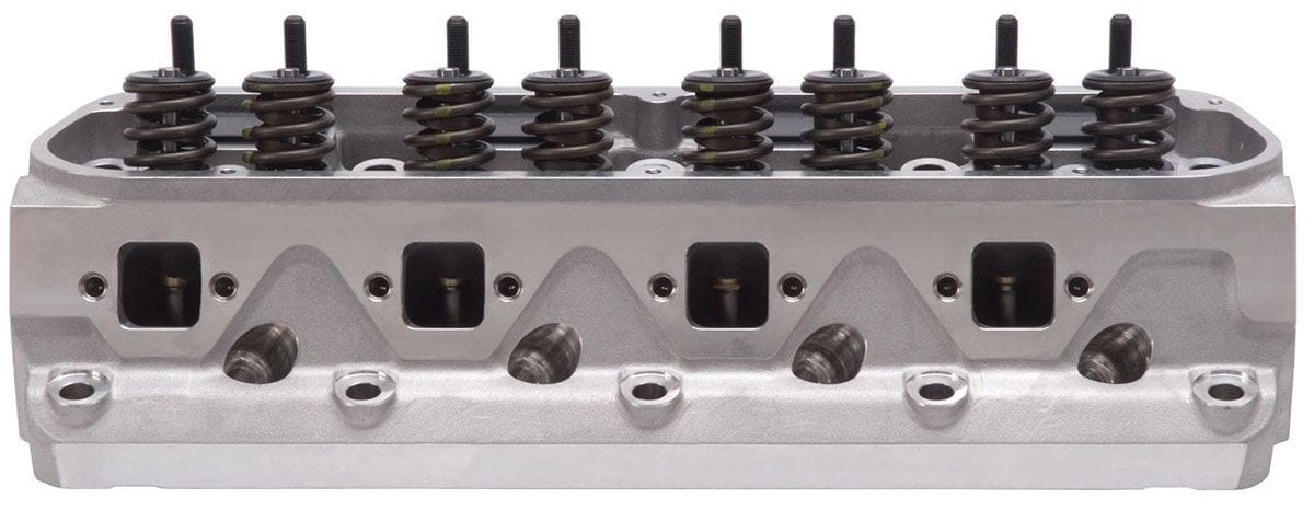 EDELBROCK Small Block Ford, 2.02" Intake valve, great torque and horsepower up Performer RPM Cylinder Heads - Single - Complete ED60259 Autofit