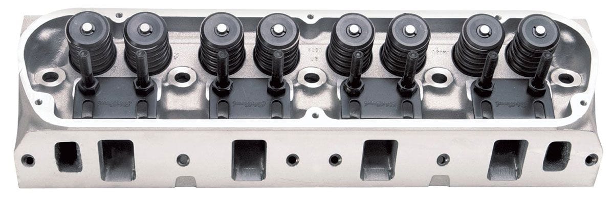 EDELBROCK Small Block Ford, 2.02" Intake valve, great torque and horsepower up Performer RPM Cylinder Heads - Single - Complete ED60259 Autofit