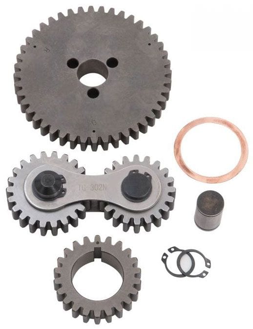 EDELBROCK Small Block Ford, Accurate Timing Control - No Chain to Stretch Accu-Drive Camshaft Gear Drive ED7892 Autofit
