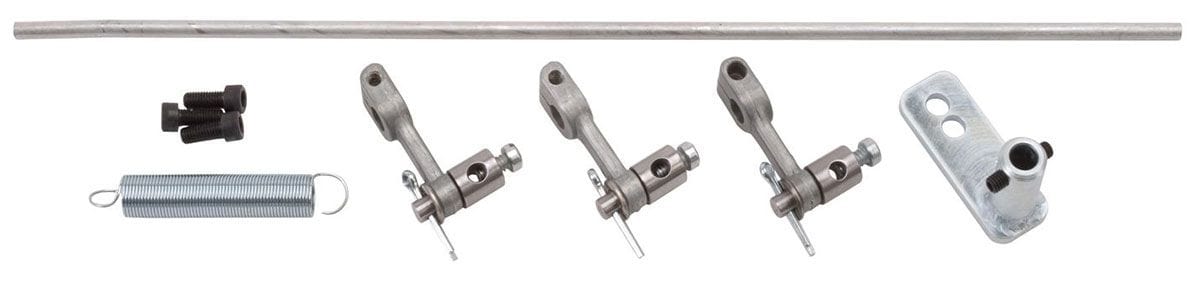 EDELBROCK Straight Linkage Suit Triple Edelbrock 94 Carburettors Carburettor Linkage Kit ED1034 Autofit