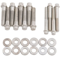 EDELBROCK Suit Ford 302-351C AirGap Intake Manifold Bolt Kit ED8565 Autofit
