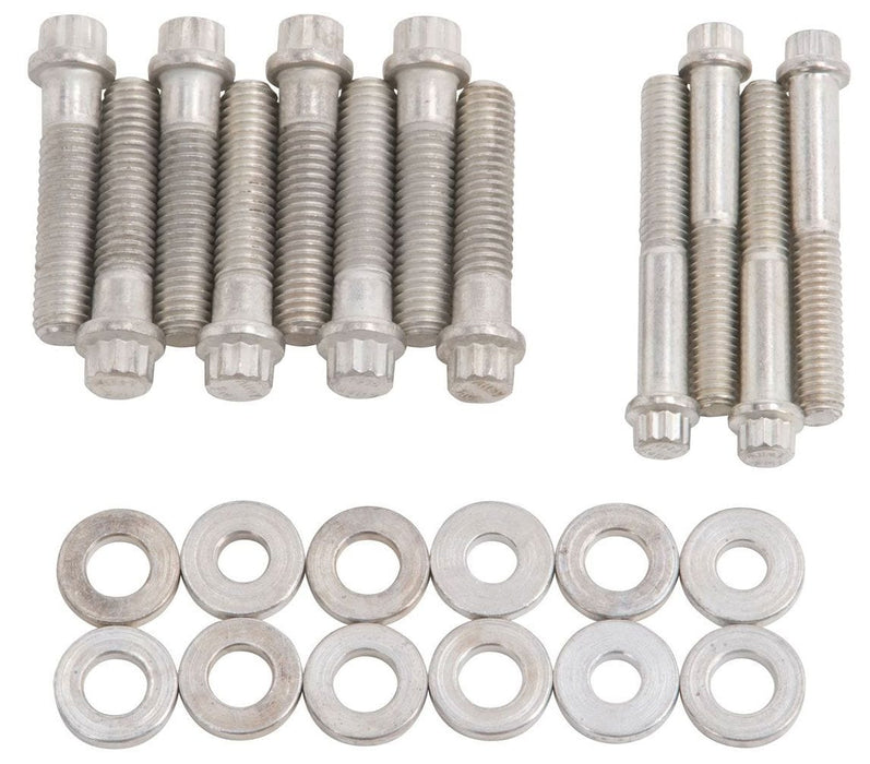 EDELBROCK Suit Ford 302-351C AirGap Intake Manifold Bolt Kit ED8565 Autofit