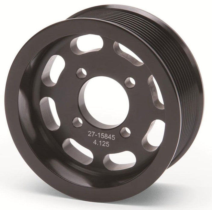 EDELBROCK Suits Edelbrock Enforcer Superchargers 10-Rib Supercharger Pulley 4.125" ED15842 Autofit