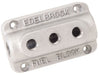 EDELBROCK Triple Outlet Fuel Block, 3/8" inlet, 1/4" outlet Fuel Distribution Block ED1285 Autofit